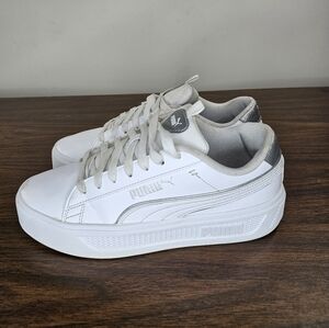 Puma Smash v3 Platform Sneaker - Women's Size 10